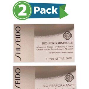 Shiseido Bio Performance Advanced Super Revitalizing Cream 2.6oz/75ml  (2 packs)